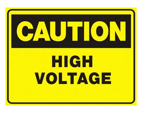 High Voltage Sign Png Transparent Images Png All