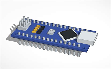 3d Design Arduino Nanoproject Tinkercad