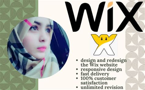 Design And Redesign The Wix Website With Unlimited Revision By