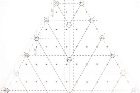 Creative Grids 60 Degree Diamond Ruler The Confident Stitch