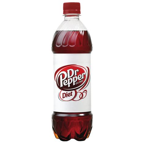 Diet Dr Pepper Soda 24 Fl Oz 4 Count
