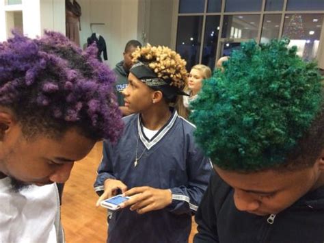 This will make your appearance transformed and decent. Black boys with color in there hair should be the new wave ...