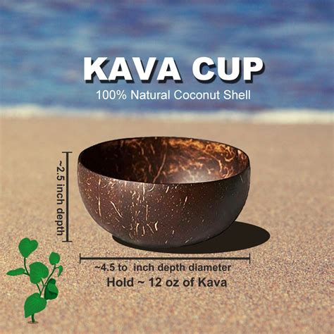 Traditional Kava Cup 3 Cups Kings Kava Australia