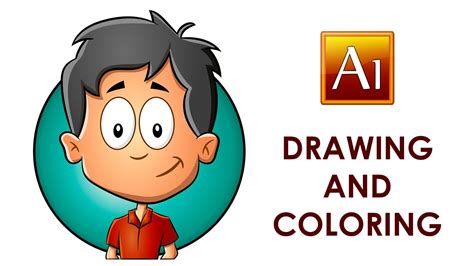 It walks you through, step by step, how to make an isometric illustration. Drawing and Coloring a Cartoon Child in Adobe Illustrator ...