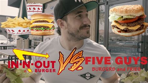 in n out vs five guys the best burger for youtube