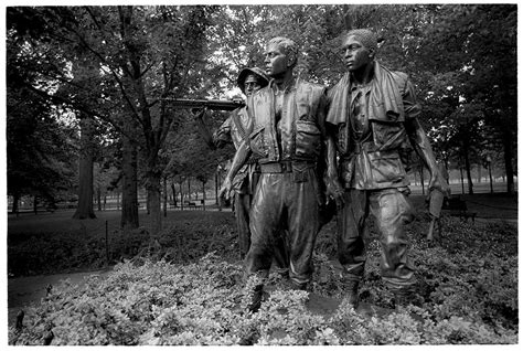 Three Soldiers Black And White