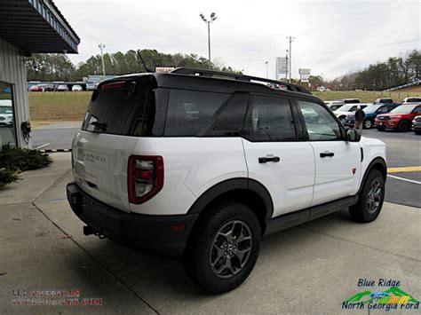 2021 Ford Bronco Sport Badlands 4x4 In Oxford White For Sale Photo 3