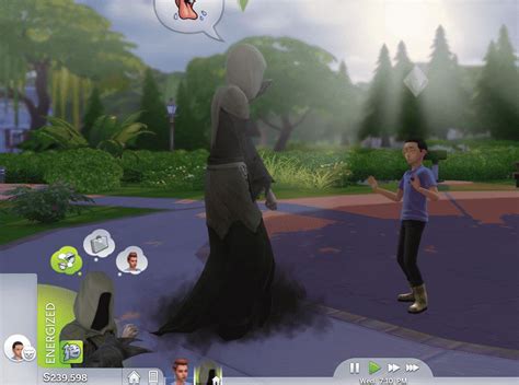 sims 4 how to play as the grim reaper