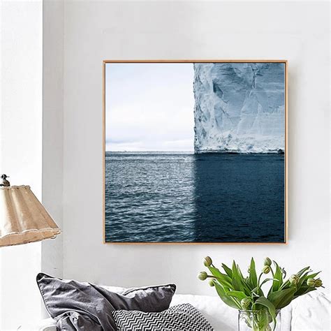 Buy Unframed Iceberg Poster Scandinavian Canvas
