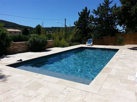 Gris anthracite, blanc ou fuschia. Piscine 9x4m rectangulaire gris anthracite avec filtration ...