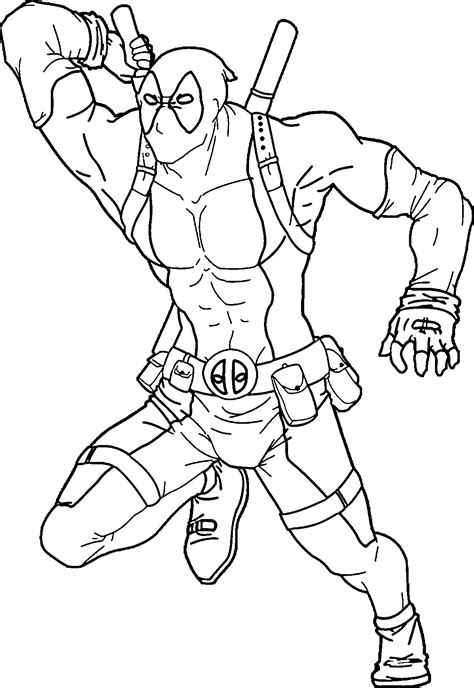 40+ deadpool coloring pages for printing and coloring. Deadpool Coloring Pages - High Quality Coloring Pages ...