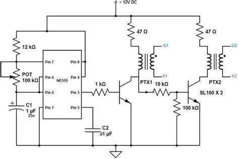 Pulse Transformer Triggering Circuit