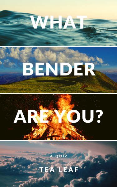 What Bender Are You Avatar The Last Airbender Quiz