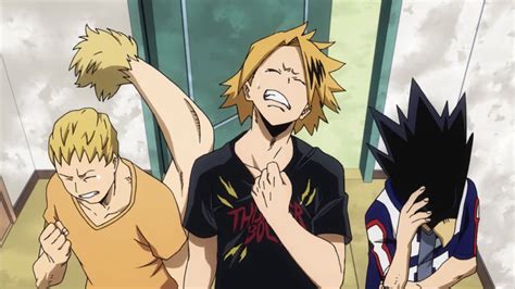 Mashirao Ojirou Kaminari Denki And Tokoyami Fumikage Boku No Hero