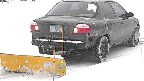 Snow Plow Car Youtube
