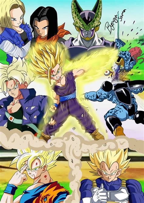 dragon ball cell saga dragon ball z cell saga poster all posters in one place 3 1 free cell