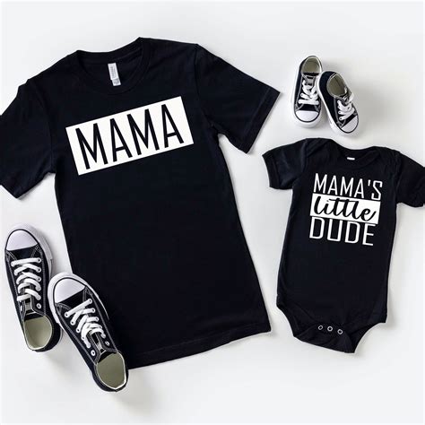 Mommy And Me Outfit Matching Mother Son Outfit Mommy And Me Etsy