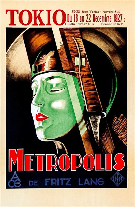 Metropolis Posters De Cinéma 30x40 Lantre Du Cinéma