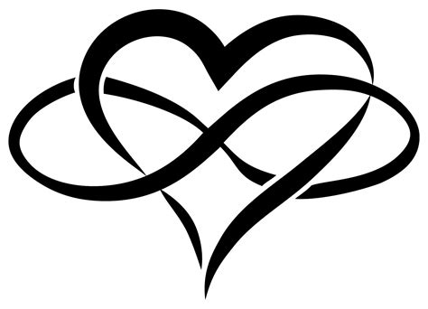 Infinity Heart Drawing Free Download On Clipartmag