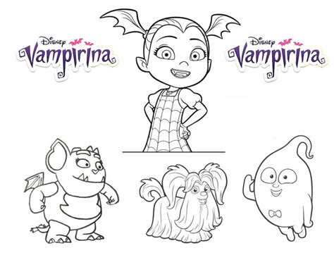Dibujos De Vampirina Para Colorear Para Ni Os Wonder Day Dibujos Para Colorear Para Ni Os Y