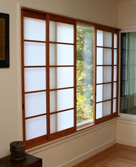 Cherry Shoji Screen Window Japanese Home Design Japanese