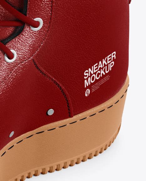 Download Sneaker Mockup in Apparel Mockups on Yellow Images Object Mockups