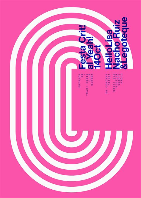 By Quim Marin Studio Event Poster Design Typography Poster Design