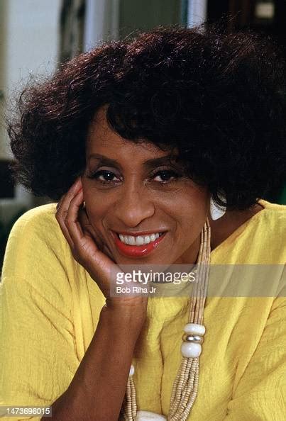 Actress And Comedian Marla Gibbs Portrait At Home July 1 1986 In