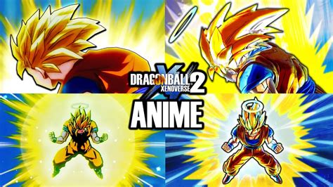 New Dbz Animated Ssj Hair Grow Dragon Ball Xenoverse Goku Goes