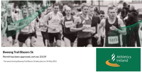 Bweeng 5k Road Race 2023 Cork Athletics