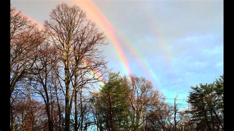 Must See New York Commuter Shares Photo Of Rare ‘quadruple Rainbow