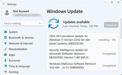 Windows KB Cumulative Update Released With Changes