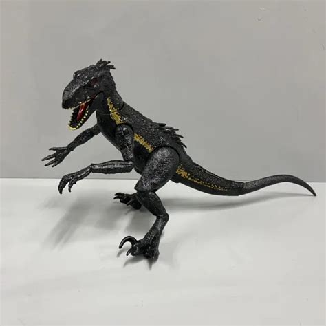 Jurassic World Park Black Indoraptor Figure Mattel Dinosaur Super Poseable 2017 5524 Picclick