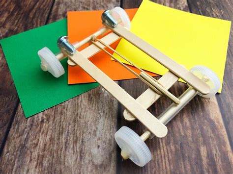 How To Make A Rubber Band Car Little Bins For Little Hands Stem