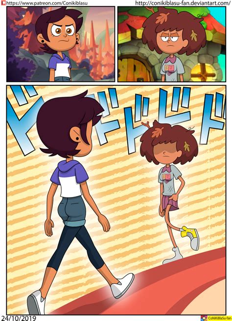 Luz Vs Anne The Owl House Vs Amphibia By Conikiblasu Fan On