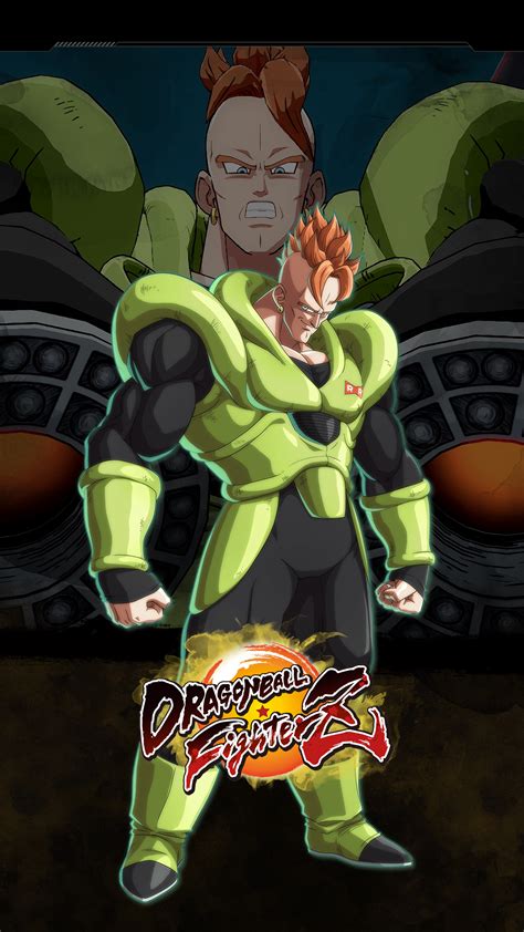 Dragon Ball Fighterz Android 16 Wallpapers Cat With Monocle