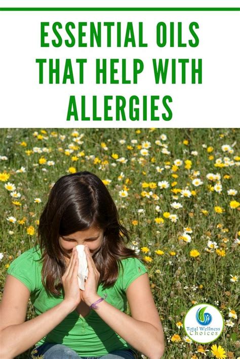 Essential Oils For Allergies That Relieve Allergy Symptoms Natural