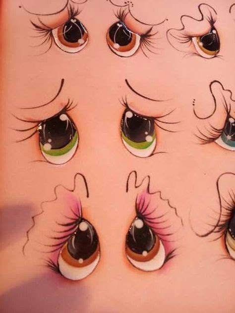 49 Ideas De Ojos En 2021 Ojos De Muñeca Pintar Ojos Doll Face Paint Painting Crafts Tole