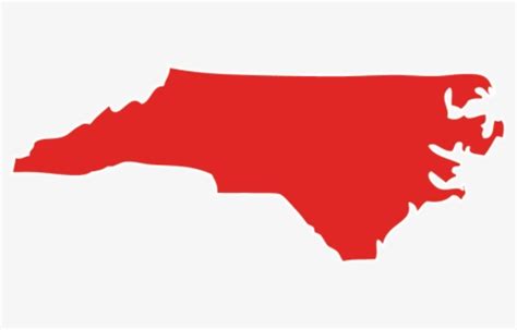 Nc State Shapes North Carolina Outline Free Transparent Clipart