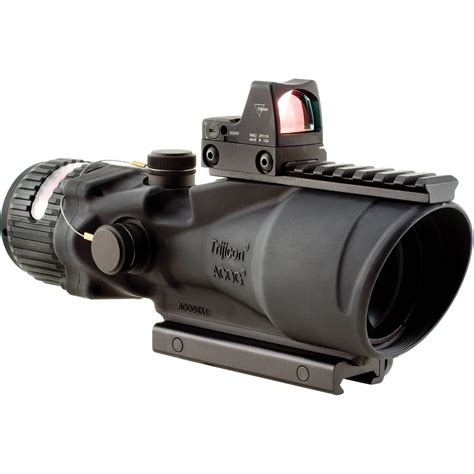 Trijicon 6x48 Acog Machine Gun Optic Matte Black Ta648rmr Bandh