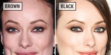 Celebrities Wearing Black Versus Brown Eyeliner Why You Should Wear