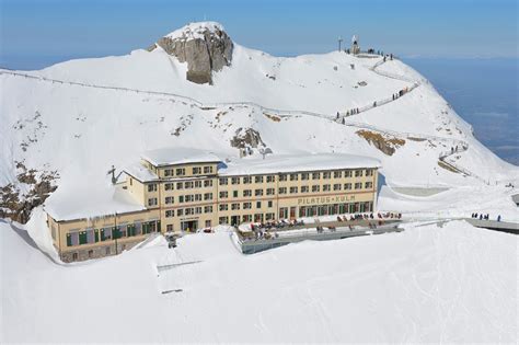 These Swiss Mountain Hotels Are Like Staying On Top Of The World