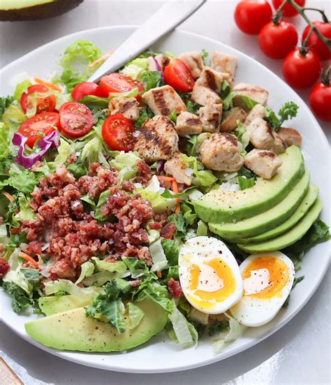 Great for a luncheon with your ladies or a healthy dinner. Club Grilled Chicken Salad - Cook At Home Mom