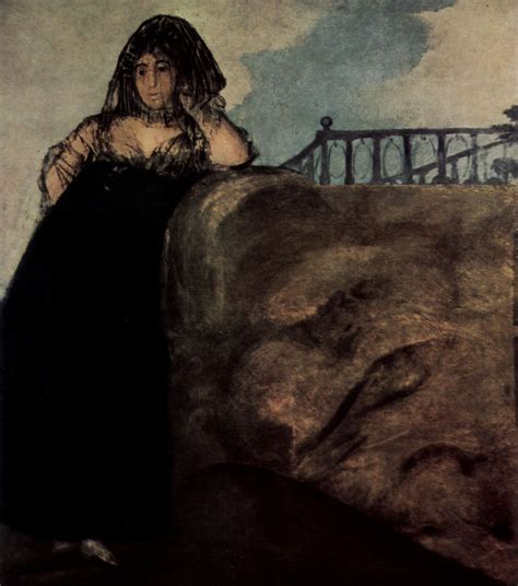 Goya Y Lucientes Francisco De Pinturas Negras Scene [2] 12 Inch By 18 Inch Laminated Poster