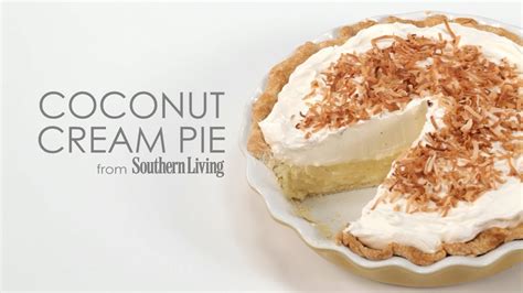 Coconut Cream Pie Creamy No Cook Coconut Pie Recipe Youtube