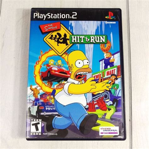 Insert the ps2 game disk into pcsx2 will prompt you to locate the ps2 game disk or iso file you wish to run. The Simpsons Hit & Run Sony PlayStation 2 PS2 Video Game 2003 #Vivendi | Simpsons hit and run ...