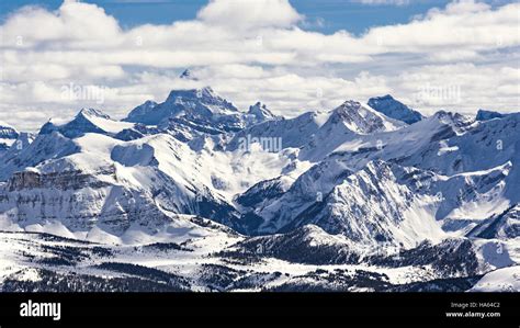 Mountain Ski Resort Mount Assiniboine Banff National Park Alberta