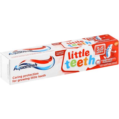 Aquafresh Toothpaste Little Teeth 50ml Uk Emporium Johannesburg