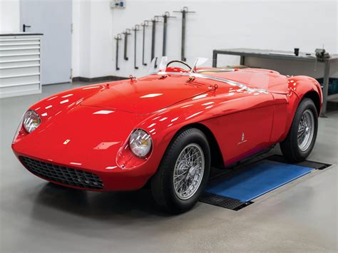 Ultra Rare Ferrari 500 Mondial Spider By Pininfarina Is Up For Auction