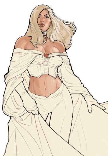X Men Emma Frost The White Queen Telepathy And Diamond